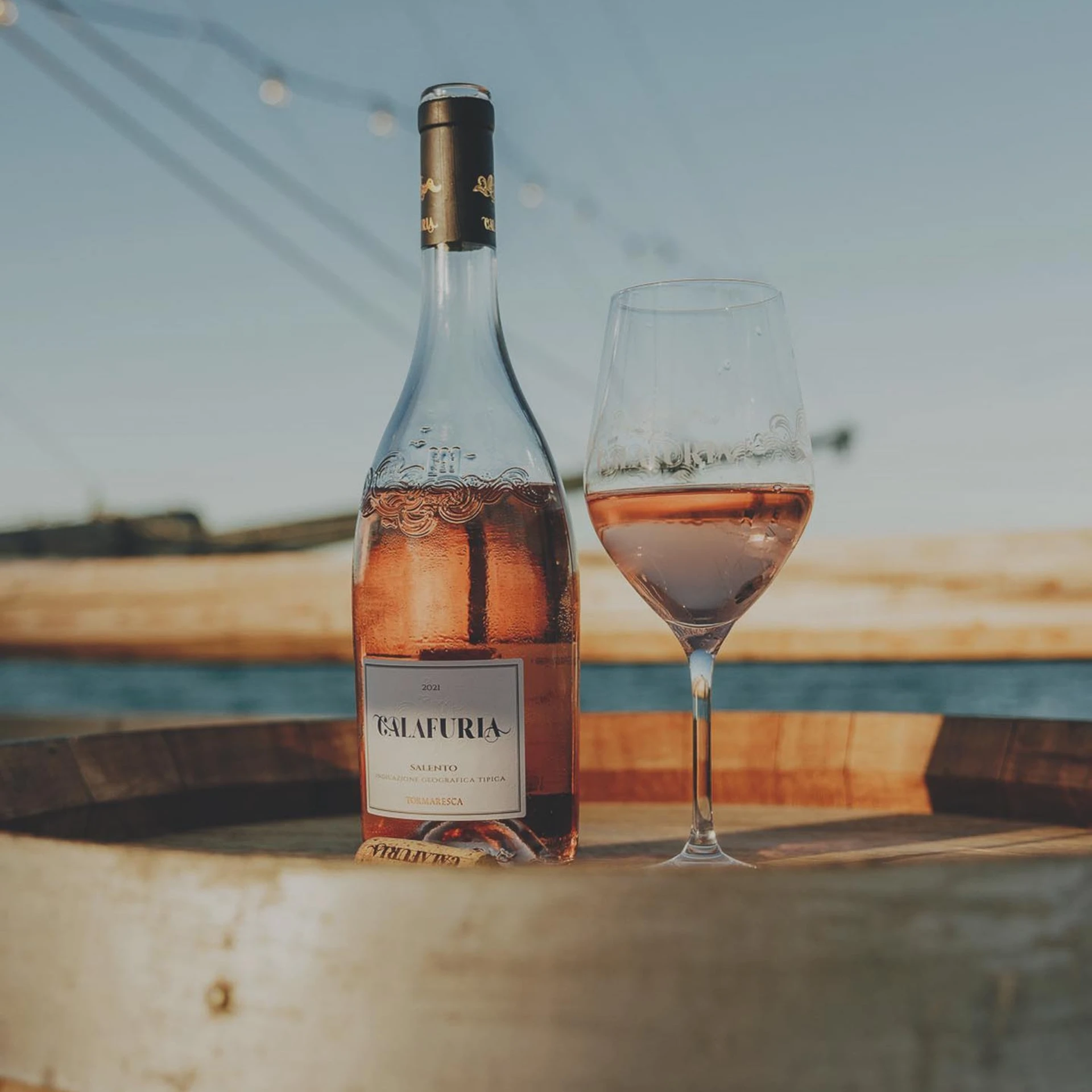 Calafuria Salento Negroamaro Tormaresca — Épicerie italienne Il Passaggio