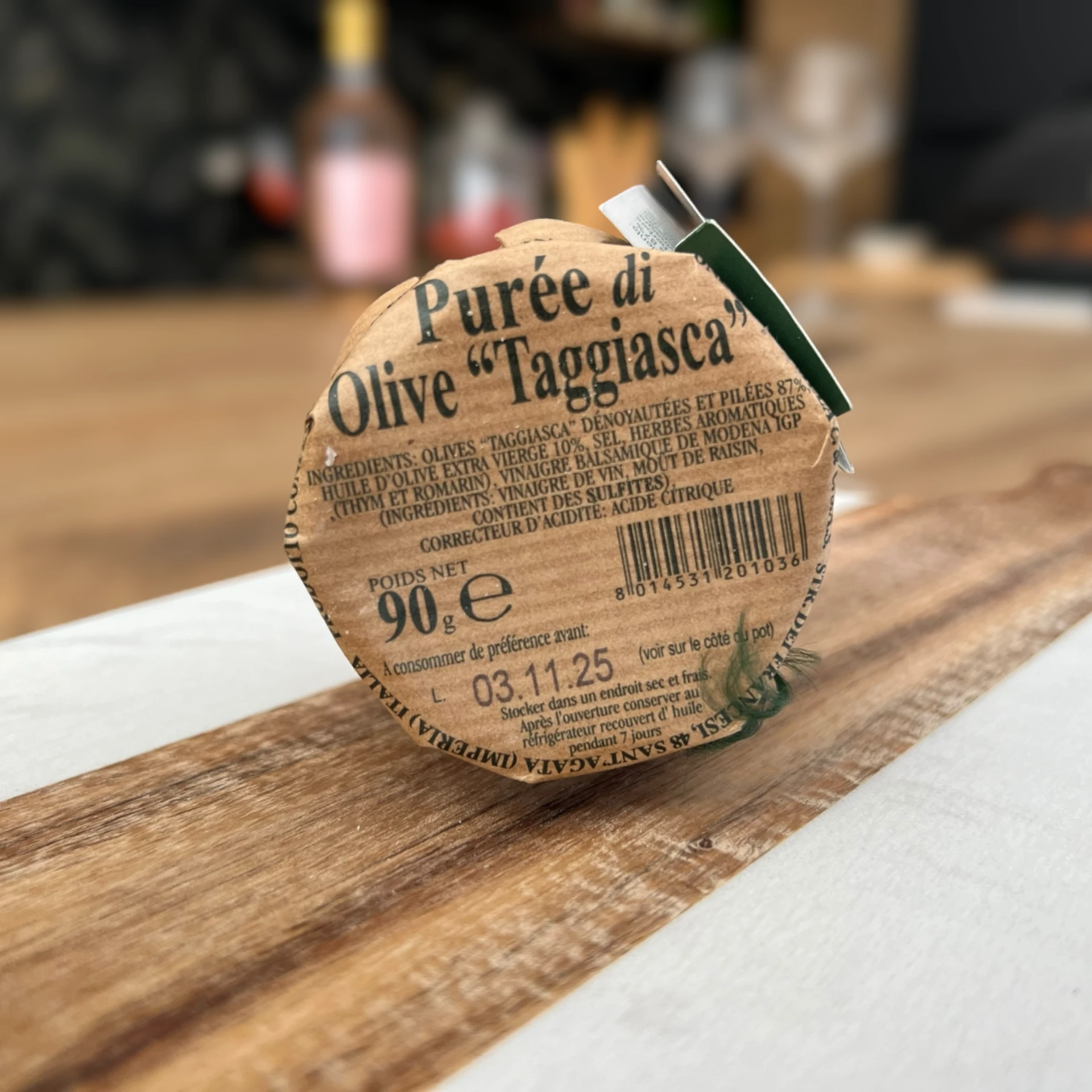 Crème olives Taggiasche — Épicerie italienne Il Passaggio