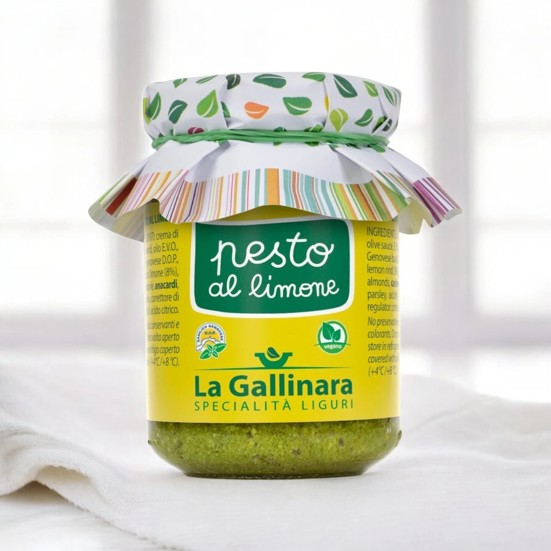 Pesto au citron La Gallinara — Épicerie italienne Il Passaggio