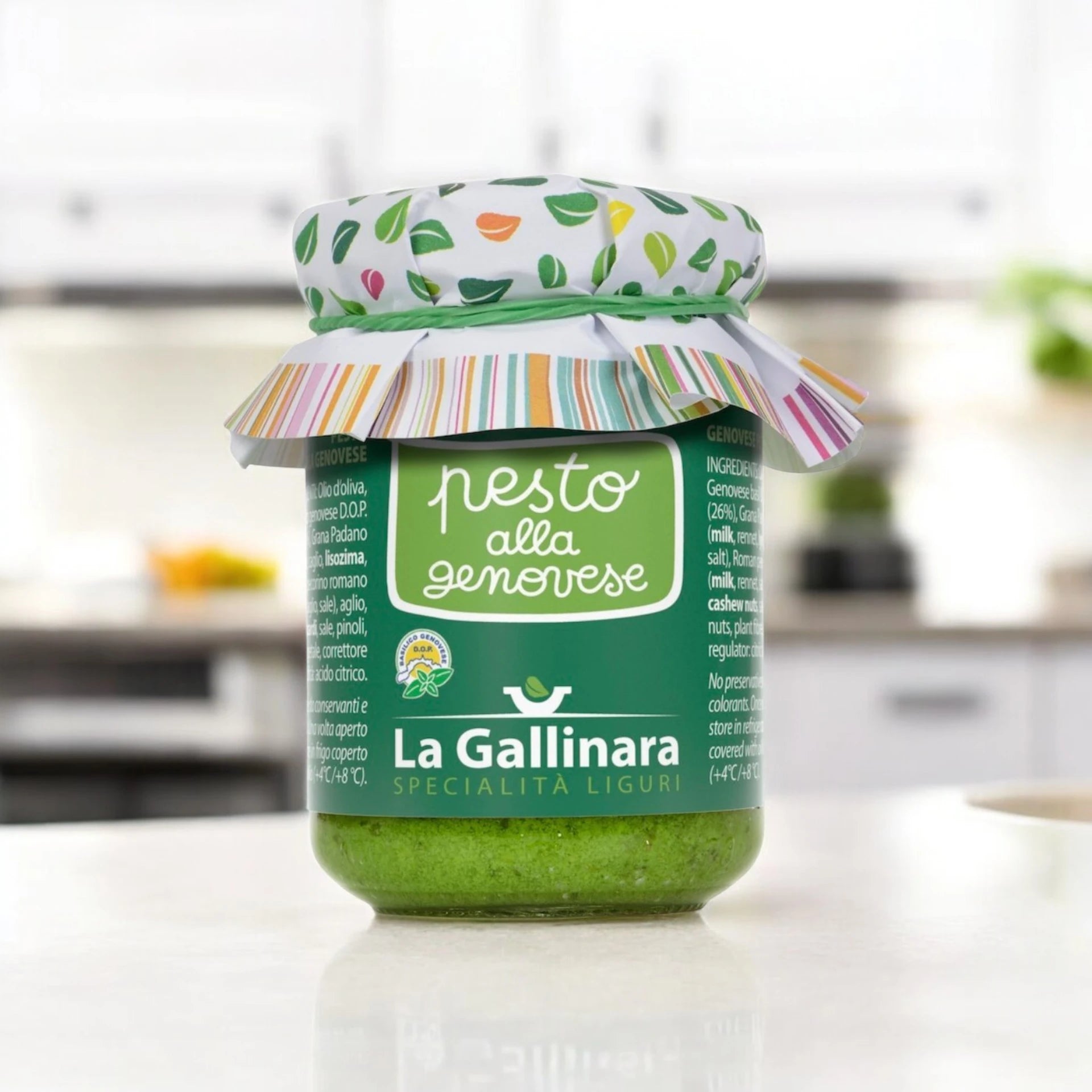 Pesto au basilic La Gallinara — Épicerie italienne Il Passaggio