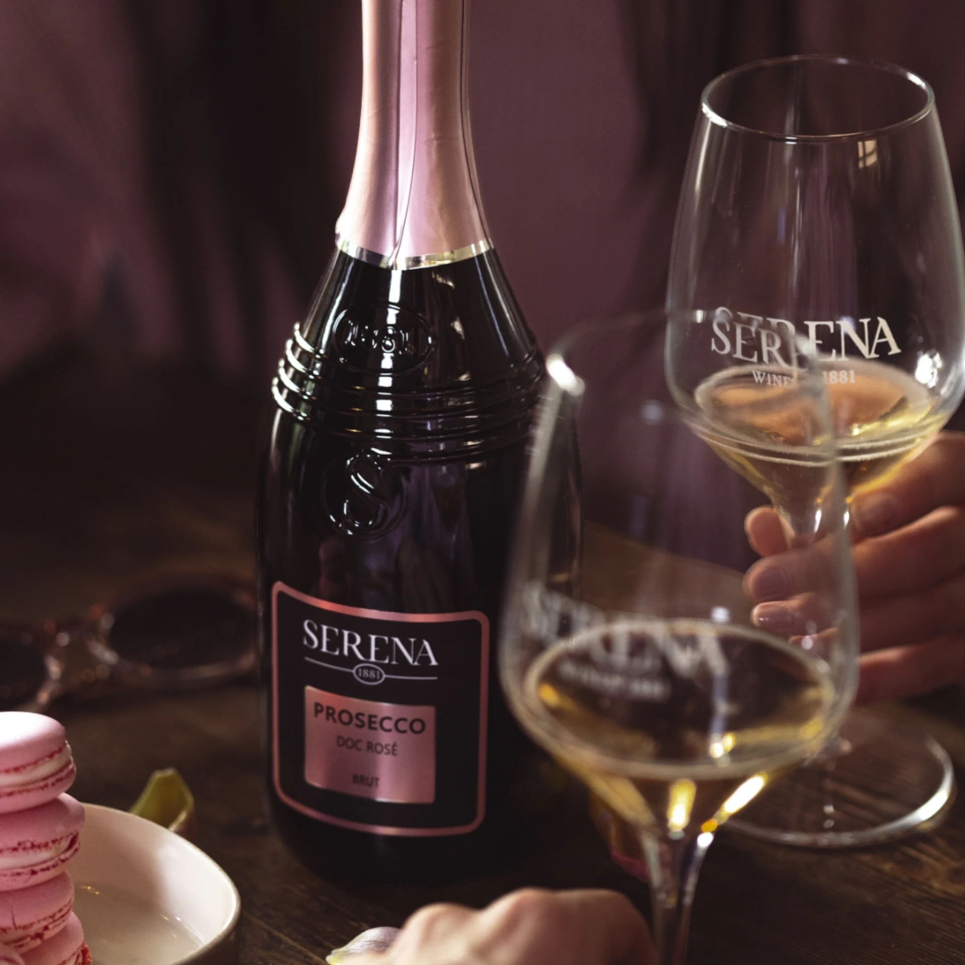 Prosecco Rosé Brut Serena — Épicerie italienne Il Passaggio