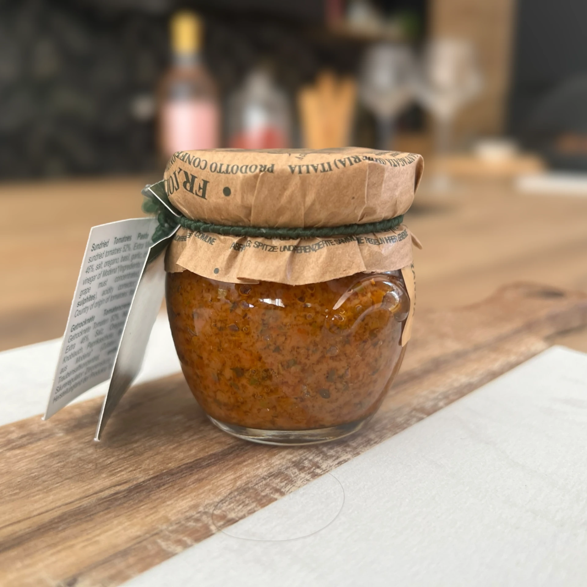 Crème tomates séchées — Épicerie italienne Il Passaggio