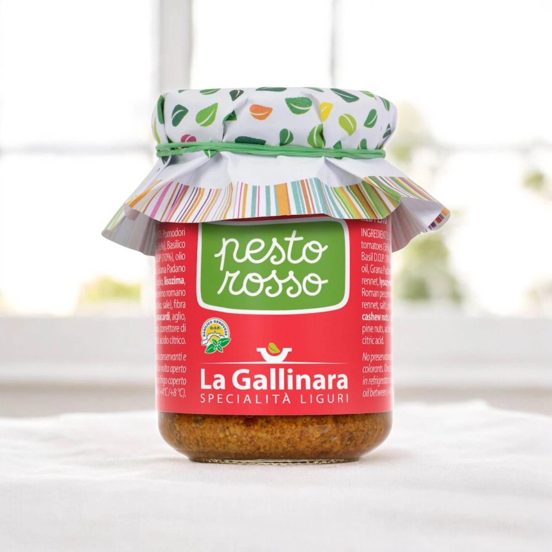 Pesto Rosso La Gallinara — Épicerie italienne Il Passaggio